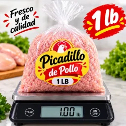 Picadillo de pollo × lb