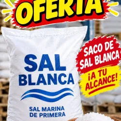 Saco de sal 90lb