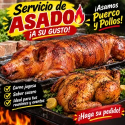 Servicio de asado