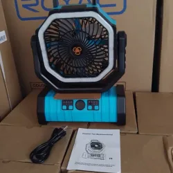 Ventilador recargable modelo F6