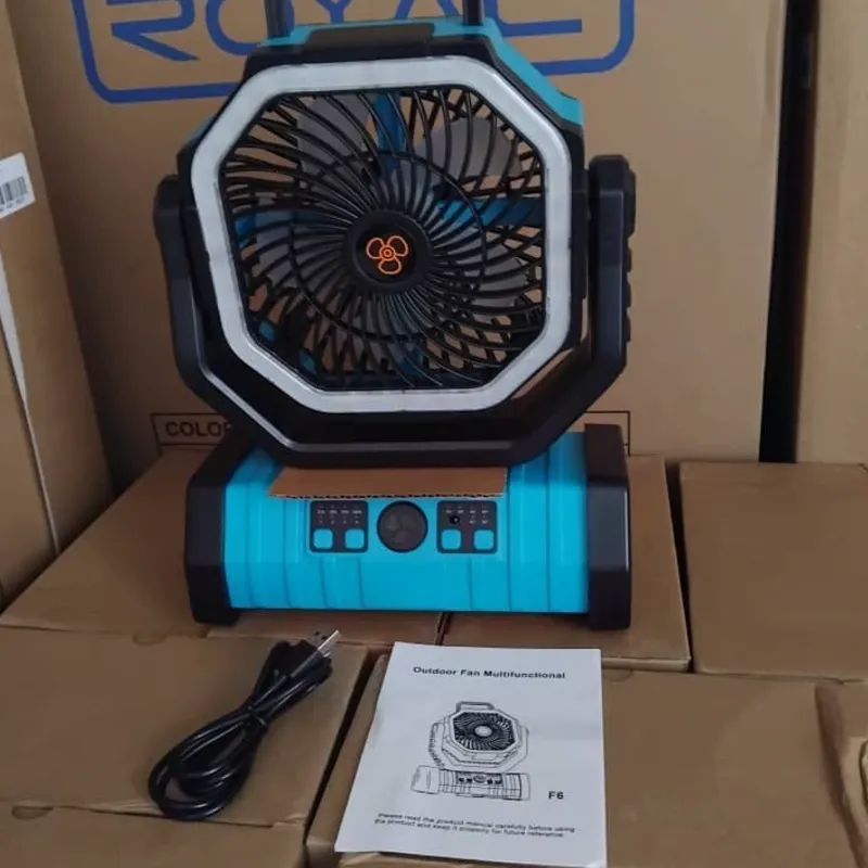 Ventilador recargable modelo F6