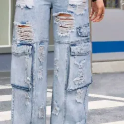 Pantalon ancho 