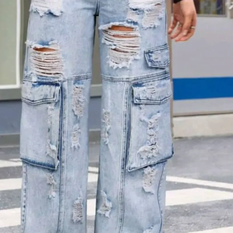 Pantalon ancho 