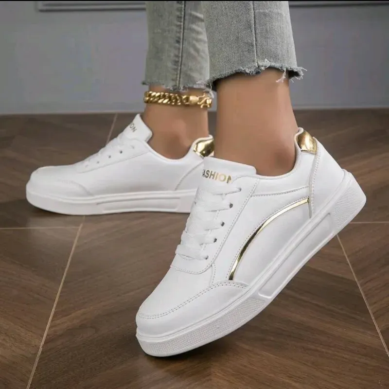 Tenis blancos para dama para uso diario