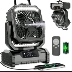Ventilador recargable de 20mil mah