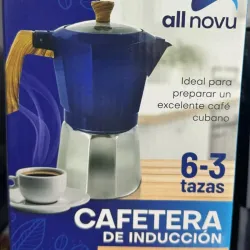 Cafetera de induccion 3-6 tazas (sirve para cualquier cocina e induccion)