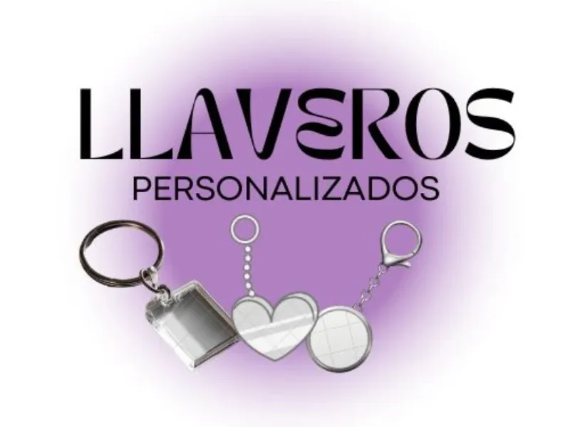 Llaveros con fotos y personalizados
