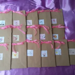 Bolsas de papel kraft decoradas