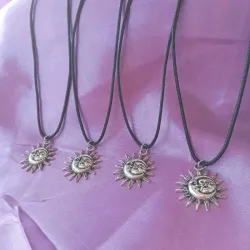 Collar luna y sol