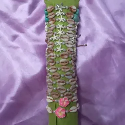 Pulseras de caracoles