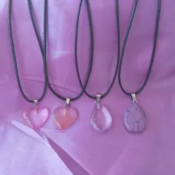 Cuarzos Rosados y Morados