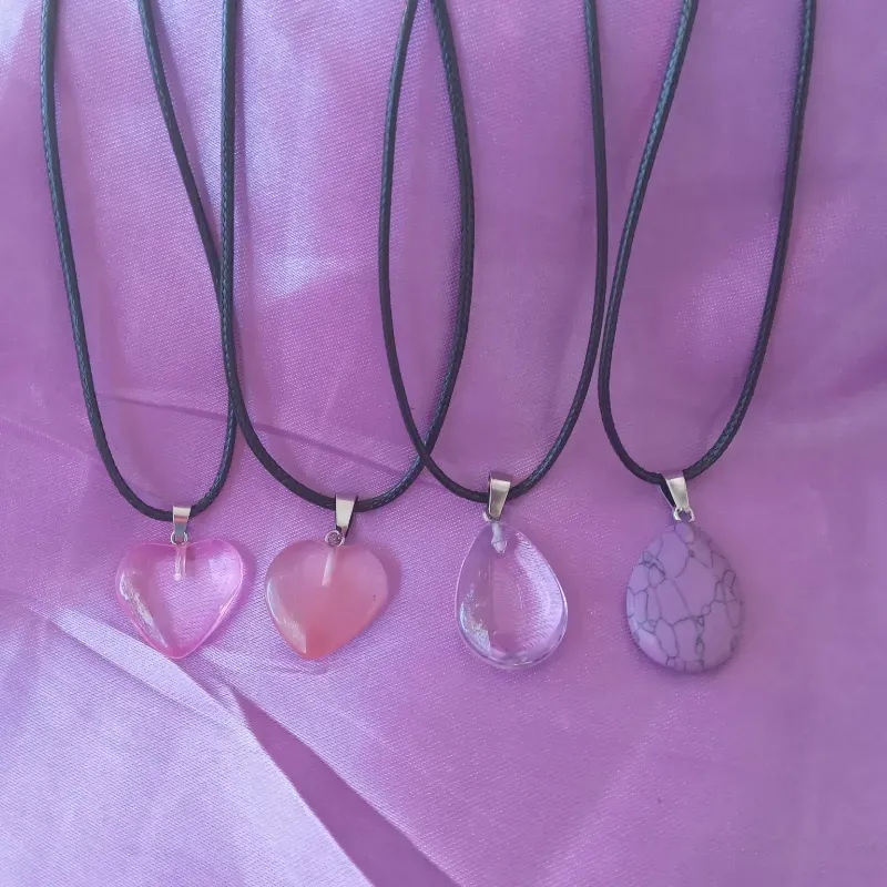 Cuarzos Rosados y Morados