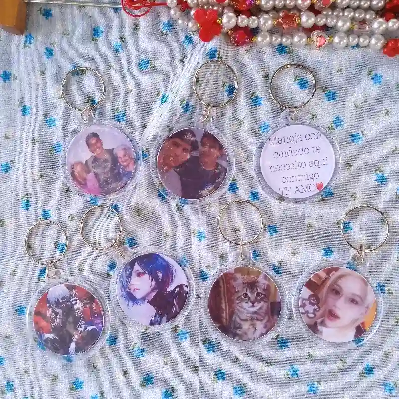 Llaveros con fotos personalizadas