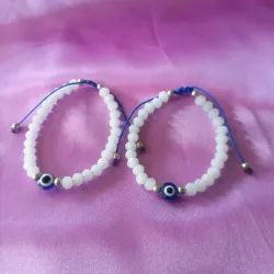 Pulsera ajustable swarovski blanco
