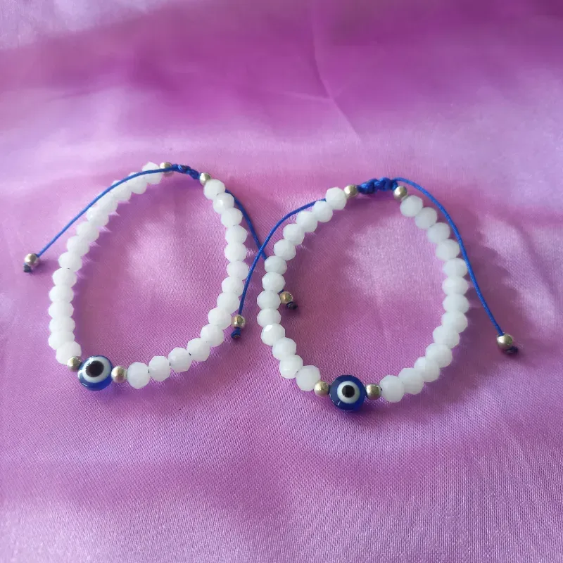 Pulsera ajustable swarovski blanco