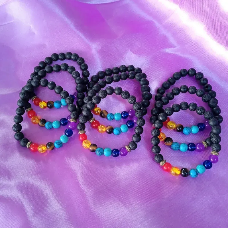 Pulseras 7 chakras