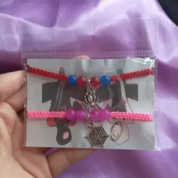 Pulseras de Spidergirl x Spiderman