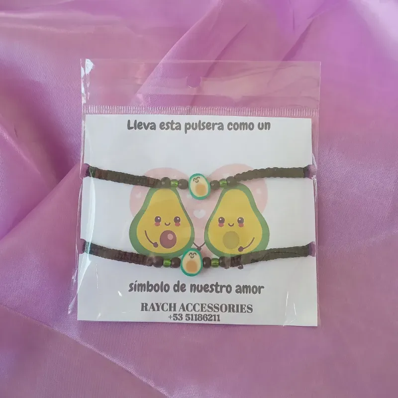 Pulseras de aguacate