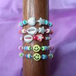 Pulseras de colores