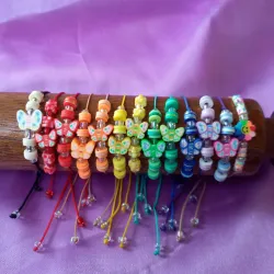 Pulseras de colores