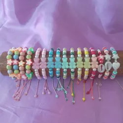 Pulseras de colores