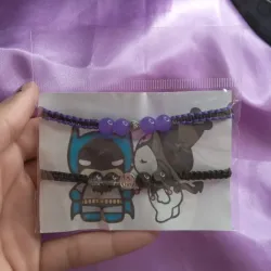 Pulseras de Kuromi x Batman