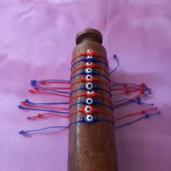 Pulseras sencillas ojos turcos