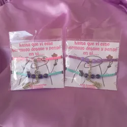 Pulseras tejidas guitarra · nota musical