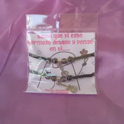 Pulseras tejidas guitarra · nota musical