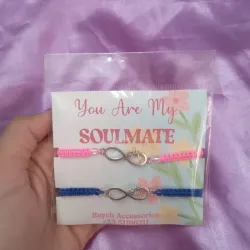 Pulseras tejidas infinito