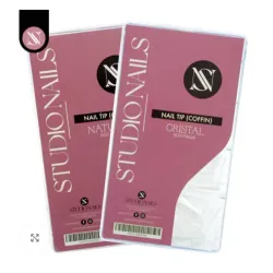 Uñas Coffin Grandes Natural