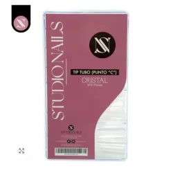 Cajas de Uñas Punto C  Cristal 