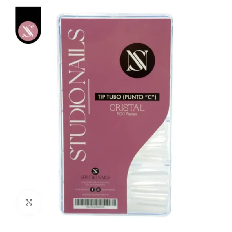 Cajas de Uñas Punto C  Cristal 