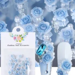 Decoración Rosas Azules
