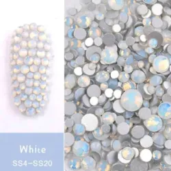 Estuche de Piedra Opal Blancas