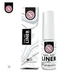 Liner Gel Plateado Reflectivo