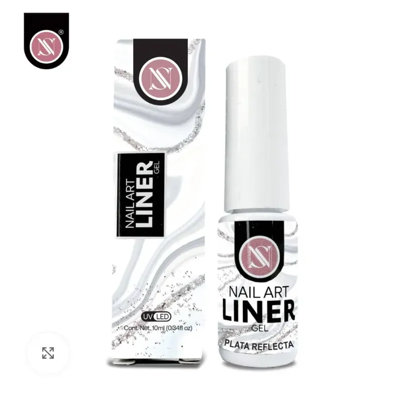 Liner Gel Plateado Reflectivo