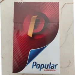 Cigarro Popular rojo