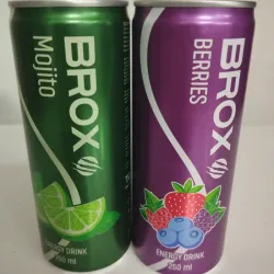 Energizante de frutas Brox