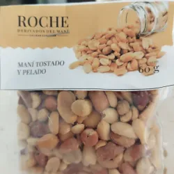 Mani tostado y pelado Roche
