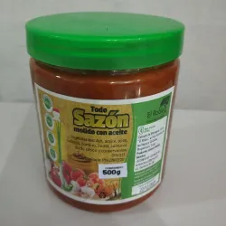 Todo sazón molido con aceite El Roble