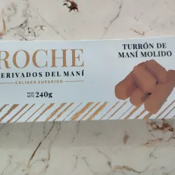 Turrón de maní molido Roche