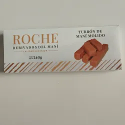 Turrón de maní molido Roche