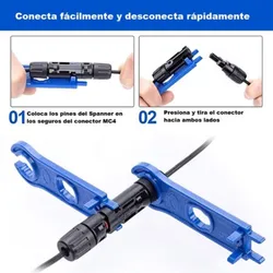 Pareja de pinzas MC4