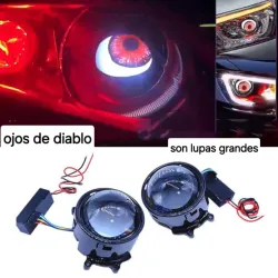 Ojos diablo lupa
