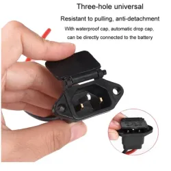 Toma de carga con cable solo