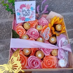 Ferreros y flores