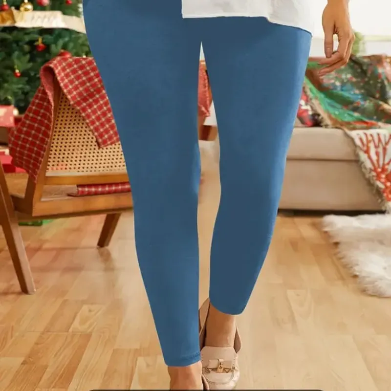 Licra para mujer color celeste