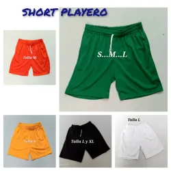 Short playero con bolsillos 
