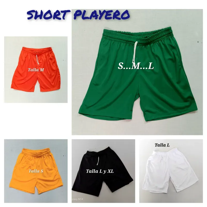 Short playero con bolsillos 